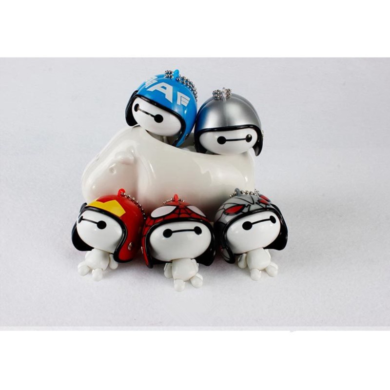 Mô Hình Nhân Vật Baymax Big Hero 6 Trang Trí Điện Thoại