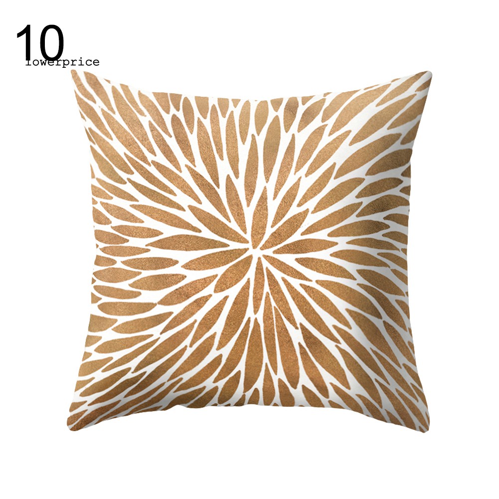 LP_Geometric Pattern Print Pillow Case Fashion Sofa Waist Cushion Cover Home Decor