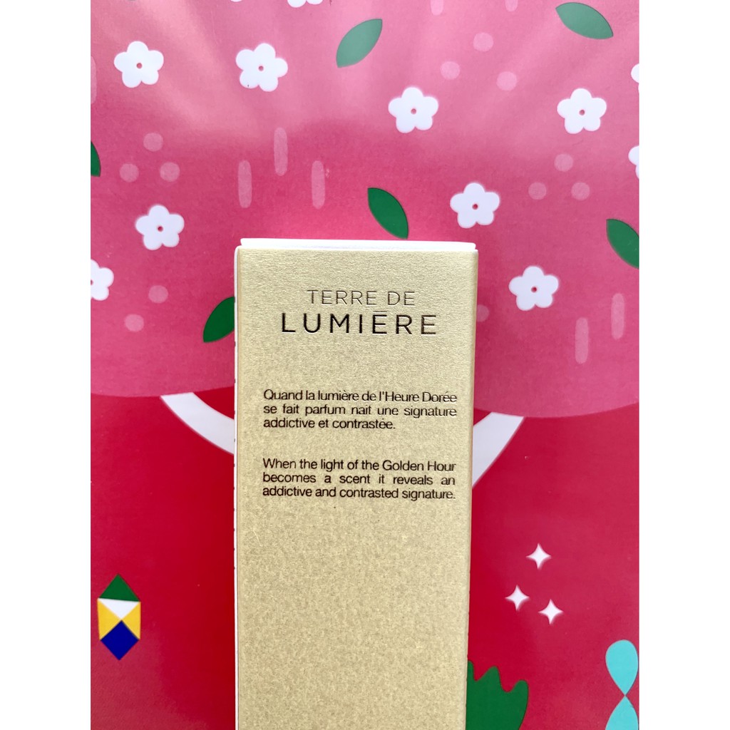 [BILL US/FR] L'Occitane NƯỚC HOA BỎ TÚI TERRE DE LUMIERE EAU DE PARFUM 10ml