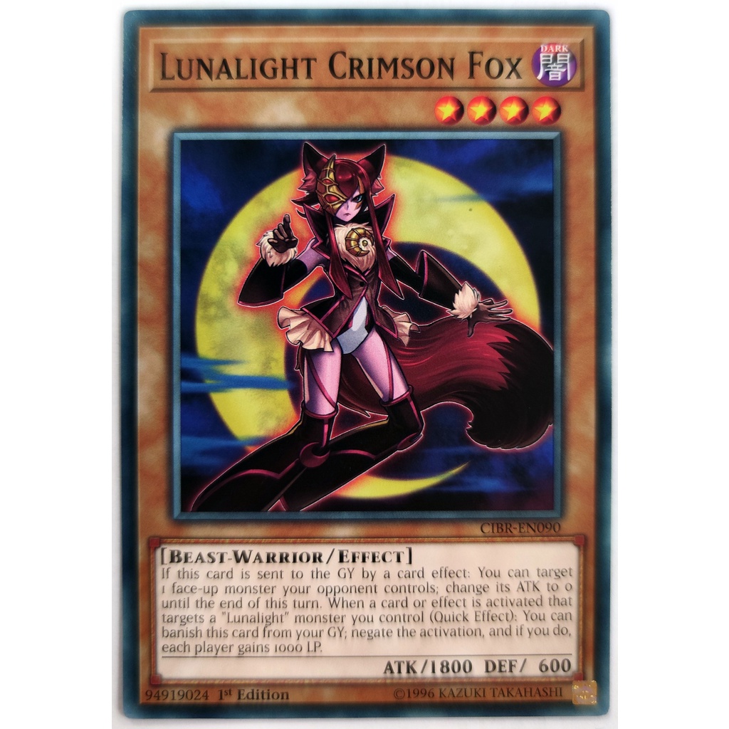 [Thẻ Yugioh] Lunalight Crimson Fox |EN| Ultra Rare / Common (ARC-V)