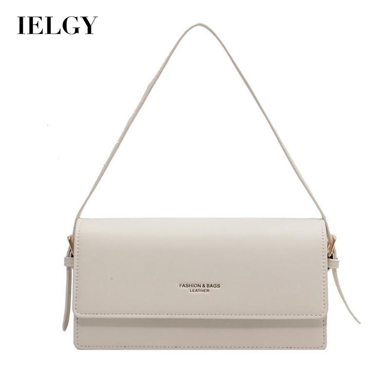 Túi đeo chéo IELGY hình vuông nhỏ nhiều màu sắc tuỳ chọn phong cách retro cho nữ