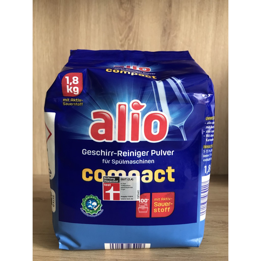ALIO - Bột / Viên rửa ALIO CLASSIC - All in1 dùng cho máy rửa chén bát