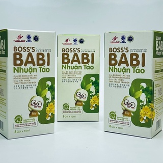 Gel nhuận táo boss's babi nhuận táo - bổ sung chất xơ, hỗ trợ nhuận tràng