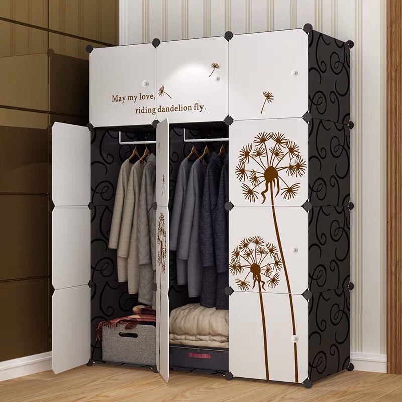 TỦ NHỰA GHÉP 12 NGĂN