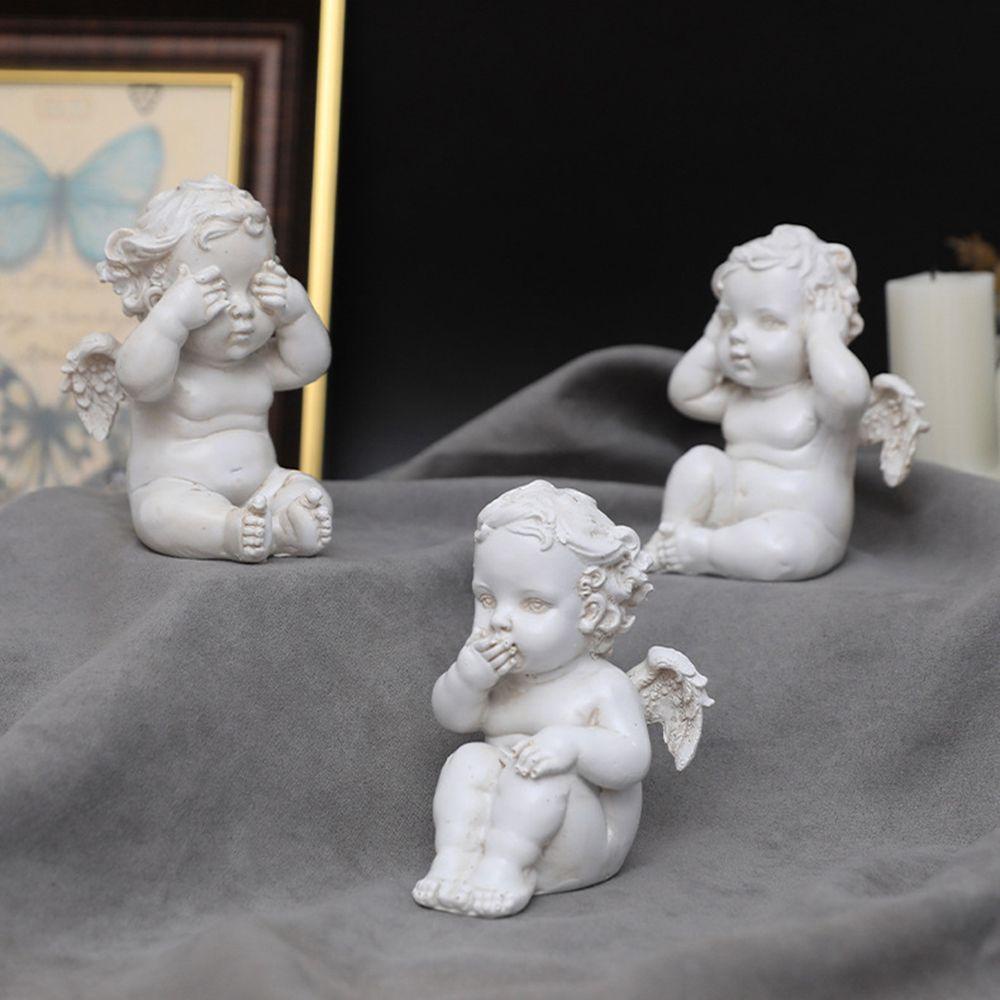 Mô Hình Thiên Thần Nhỏ Bằng Polyresin Dùng Trang Trí Nhà Cửa
