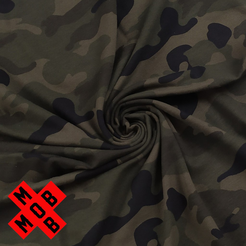 Áo Thun Unisex Form Rộng Camo Rằn Ri