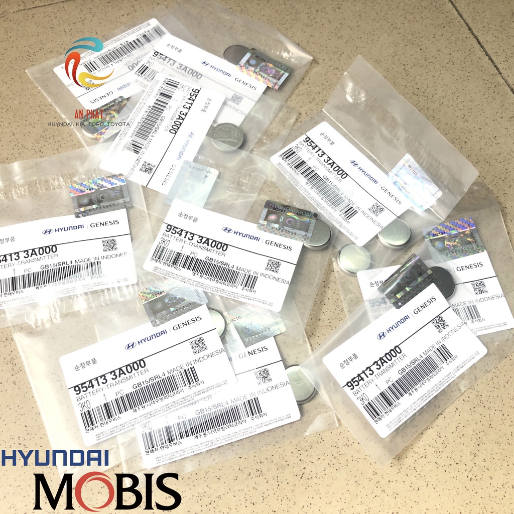 Pin Điều Khiển Remote Chính Hãng KIA/HYUNDAI | 954133A000 chính hãng MOBIS HÀN QUỐC