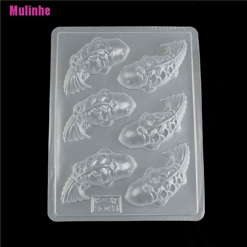 Khuôn Làm Bánh / Sô Cô La / Thạch Rau Câu Hình Cá Chép 3D