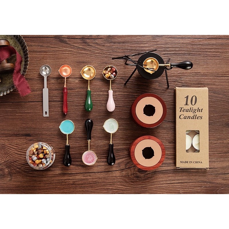 Bếp nung sáp bằng gỗ