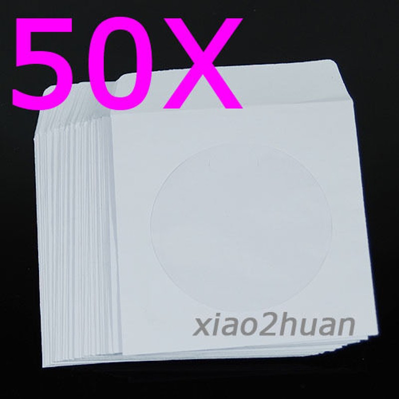 Set 50 Bao Đựng Đĩa Cd Dvd 5 Inch