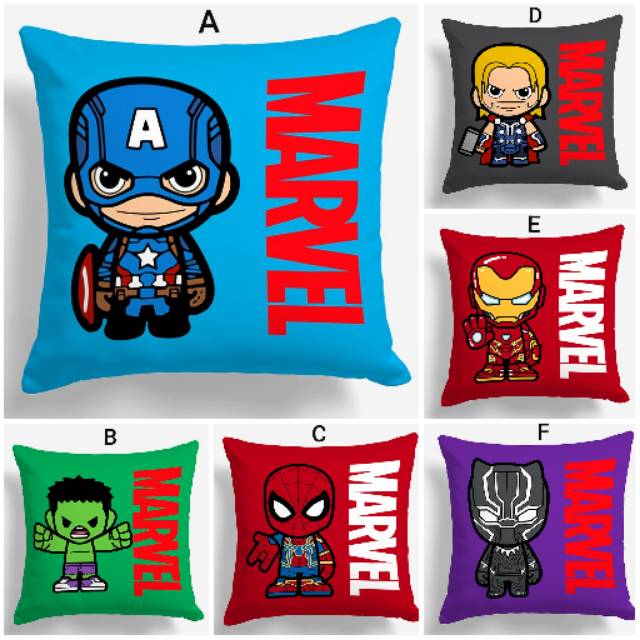 Funko Pop Gối Hình Siêu Anh Hùng / Hulk / Thor / Ironman / Spiderman Độc Đáo