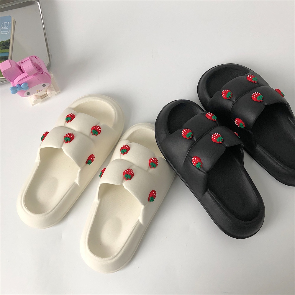 Dép Lê Nữ Bánh Mì CHAO Quai Ngang ✨Cao Cấp✨, Dép Bánh Mỳ Đế Đúc EVA Quai Ngang Tặng Kèm Stiker Đính Sẵn [LUCKY SHOES VN]