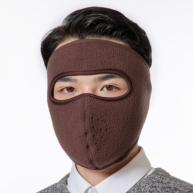 Khẩu trang ninja vải nỉ dán gáy che kín mặt tai chống nắng chạy xe phượt nam nữ hè - khau trang ni | WebRaoVat - webraovat.net.vn