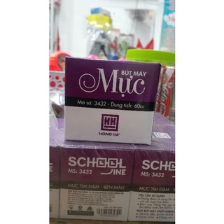 Mực tím đậm Hồng Hà 60cc (3432-HH)
