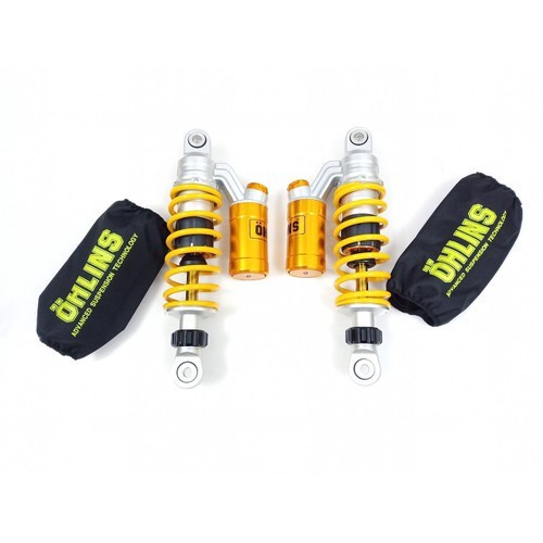 phuộc sau ohlins sirius wave - bình dầu có 2 túi bọc phuộc