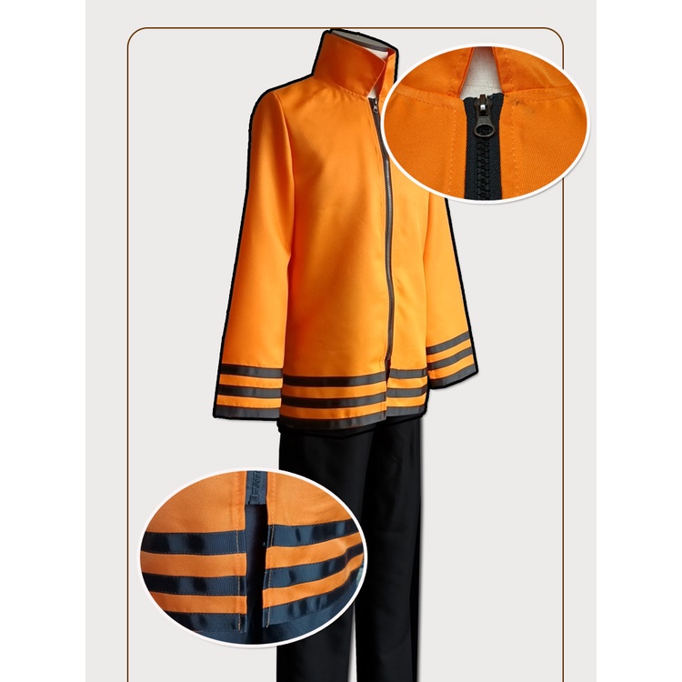 Bộ Đồ Hóa Trang Nhân Vật Uzumaki Naruto Độc Đáo Cá Tính