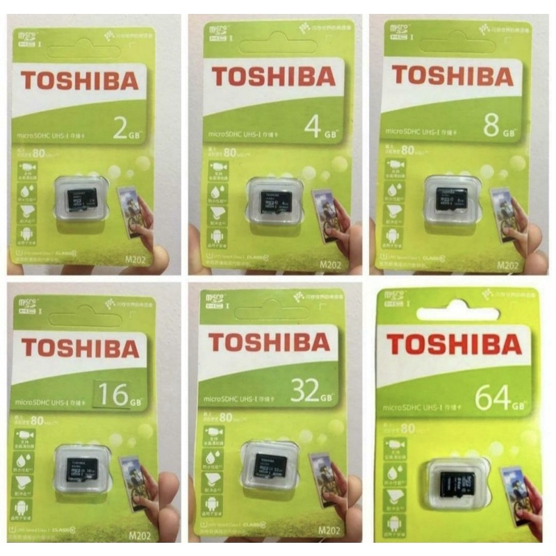Thẻ Nhớ Toshiba mmc 2GB 4GB 8GB 16GB 32GB 64GB Micro SD mmc