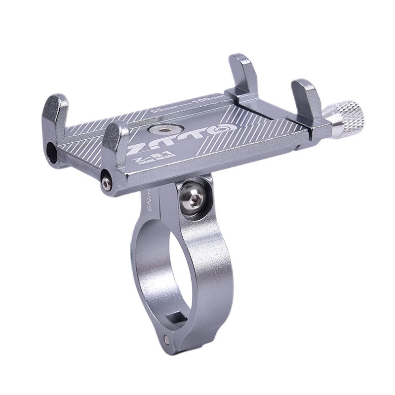 1 Giá Đỡ Điện Thoại Bằng Hợp Kim Nhôm Gắn Tay Lái Xe Đạp