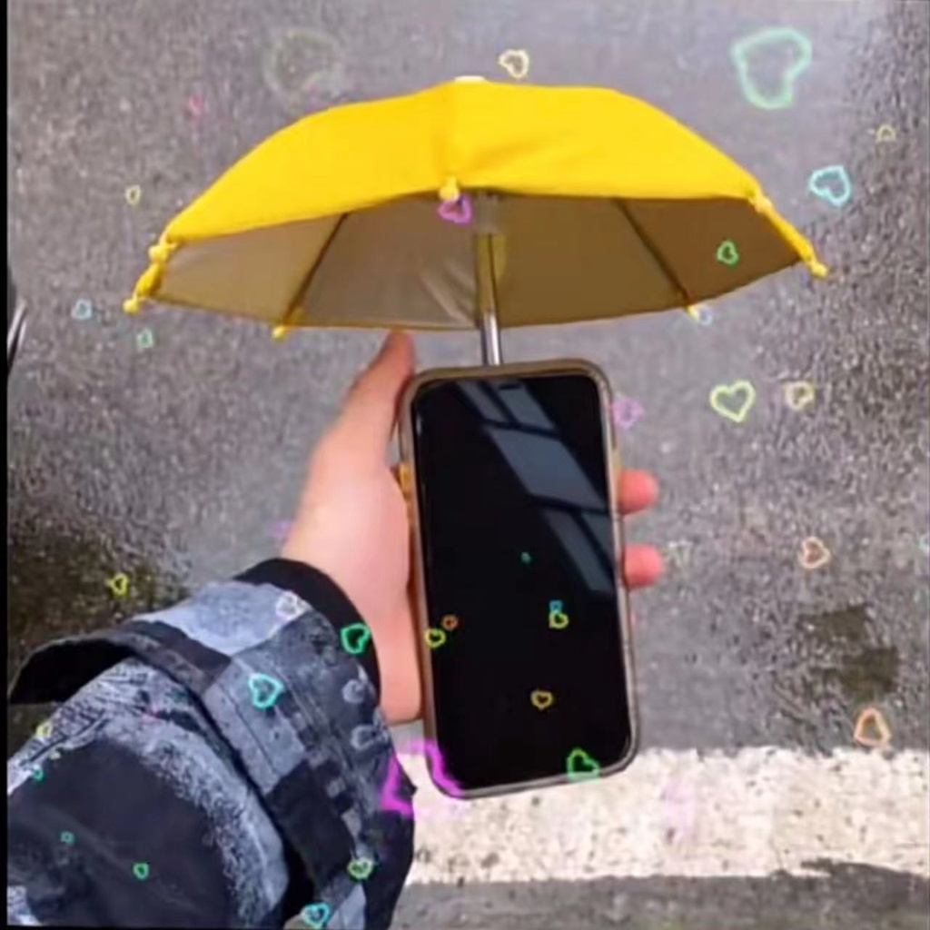 Dù mini Dễ Thương Chống Mưa Nắng Dành Cho Xe Máy