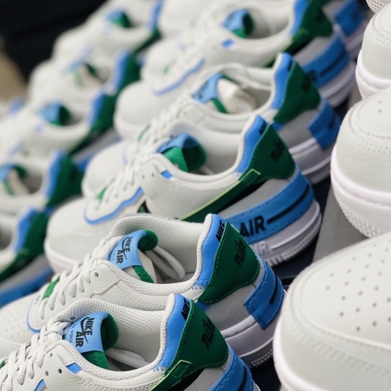 Giày Nike AF1 Shadow Xanh Lá Chính Hãng 💙SIMPLE SNEAKER💙 Air Force 1 Shadow Malachite Giày Thể Thao Nữ