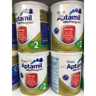 Sữa Aptamil AllerPro Syneo số 2 dành cho bé dị ứng hộp 900gr