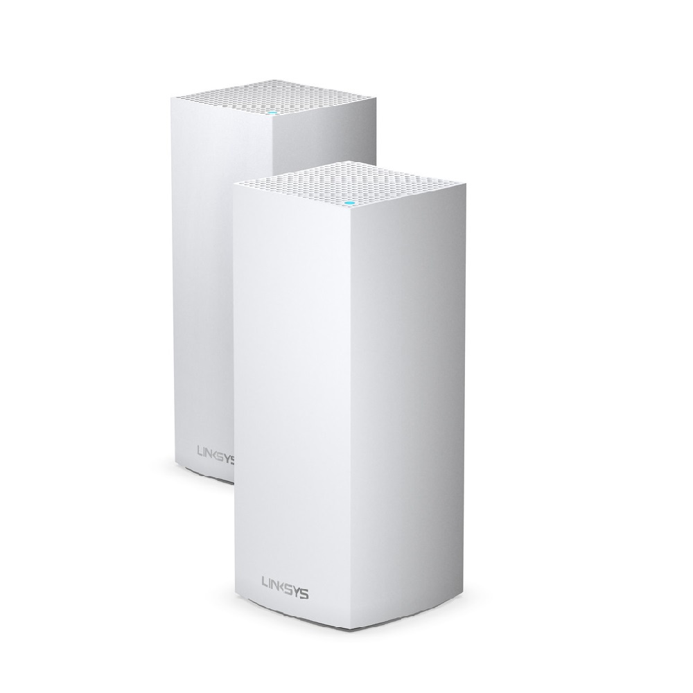 Bộ phát wifi Linksys Velop MX8400  - Router mesh wifi 6 chuẩn AX4200 - 3 băng tần (Bộ có 2 sản phẩm)