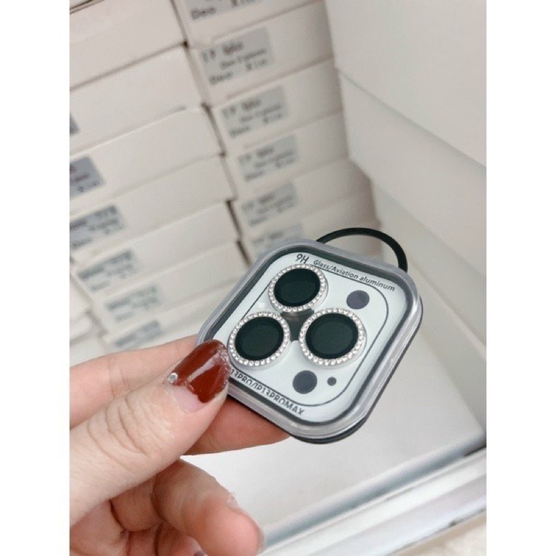 Mắt cam đính đá iPhone 11/11promax /12 /12pro /12promax /13 /13pro /13promax