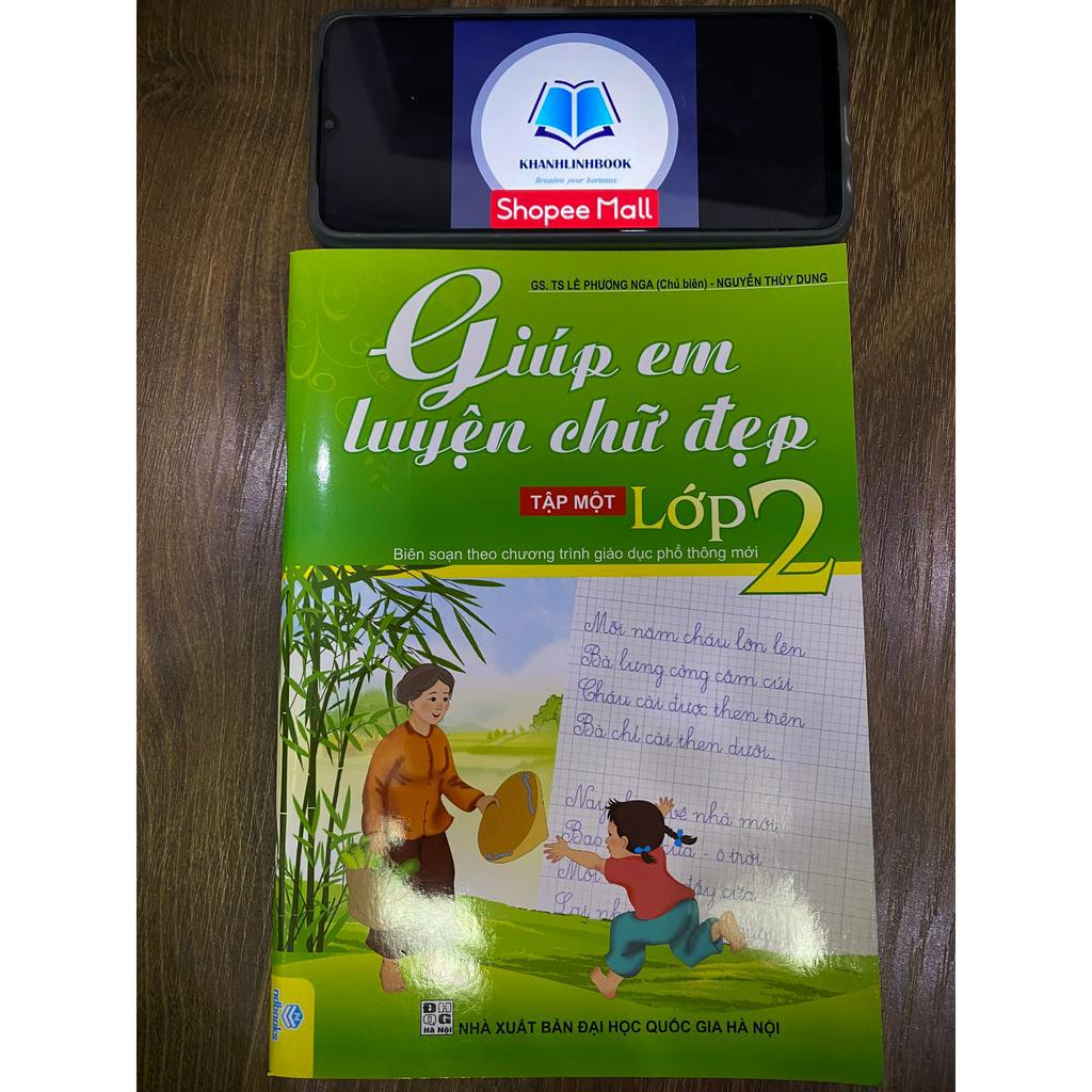 Sách - giúp em luyện chữ đẹp lớp 2 - Tập 1