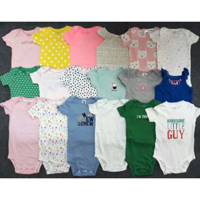 Body chip cộc tay cho bé set 10bộ