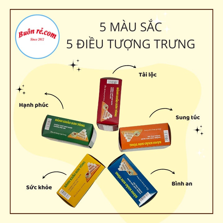 (MẪU MỚI) Hộp 1 Phong Bánh Khảo Sơn Tòng đặc sản Cao Bằng thơm ngon hấp dẫn Br 00025