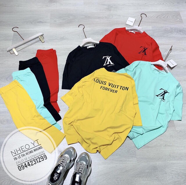 Đồ bộ quần ngố LV | BigBuy360 - bigbuy360.vn