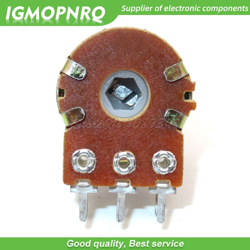 Set 5 Chiết Áp Khuếch Đại Âm Thanh B1K B2K B5K B10K B20K B50K B100K B1M 6Pin WH148 1K 2K 5K 10K 50K 100K 1M Chuyên Dụng