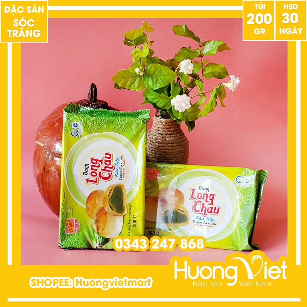 [Mã 267FMCGSALE giảm 8% đơn 500K] Bánh Long Châu lá dứa Tân Huê Viên | BigBuy360 - bigbuy360.vn