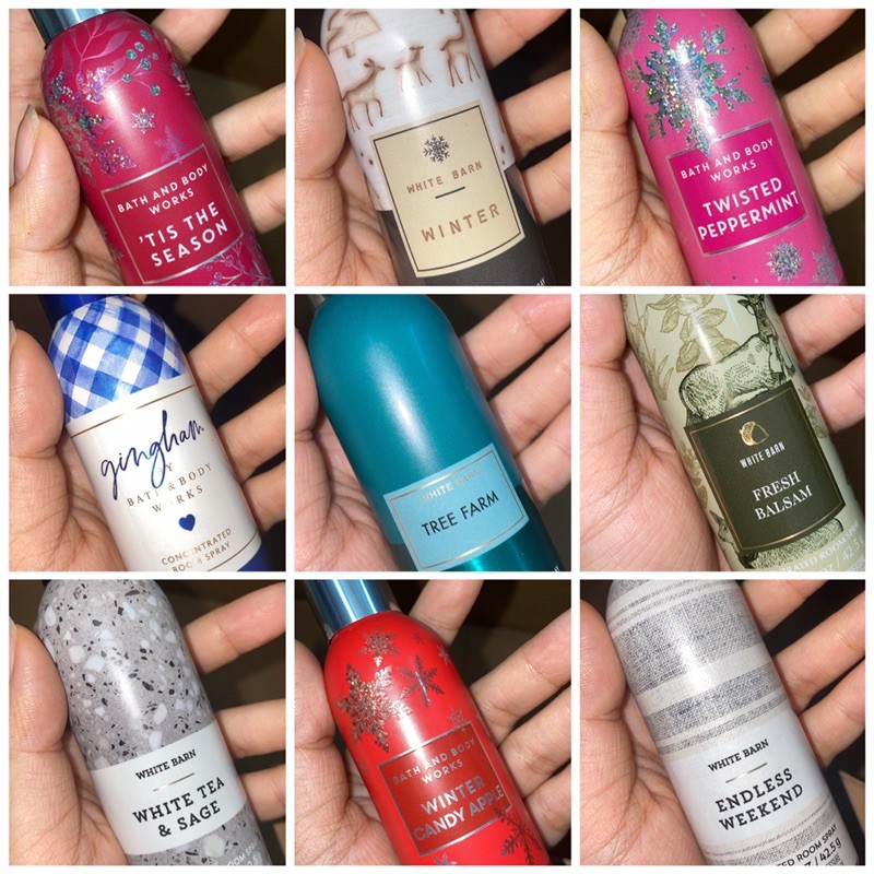 Xịt phòng Bath and body works