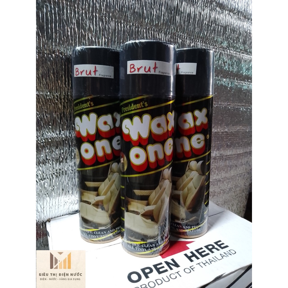 Dầu xịt bóng đồ da, gỗ, nhựa, nội thất xe hơi WAS ONE