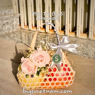 Giỏ Đựng Quà Đan Tre - Đựng Đồ Mẫu G6.2