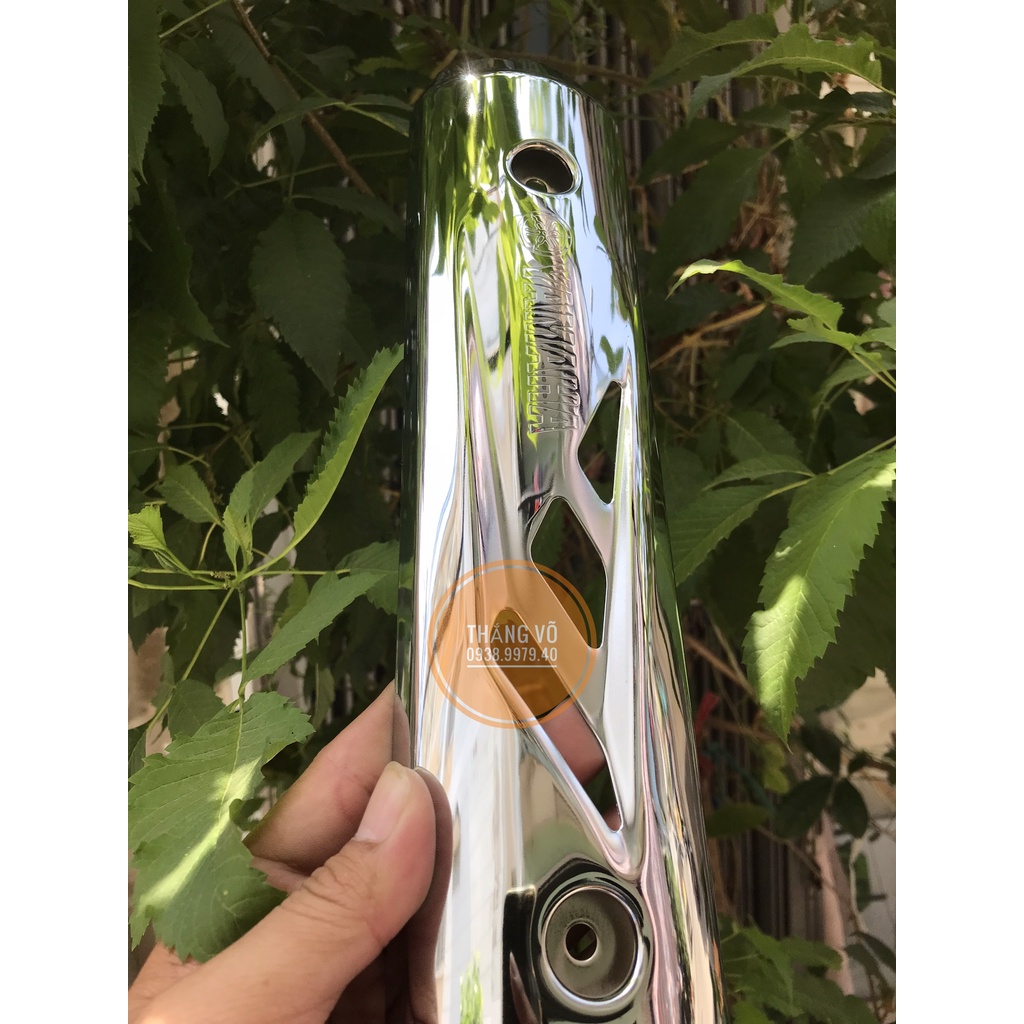 Ốp pô Sirius, Ốp pô sirius chính hãng Yamaha inox ốp pô Sirius zin