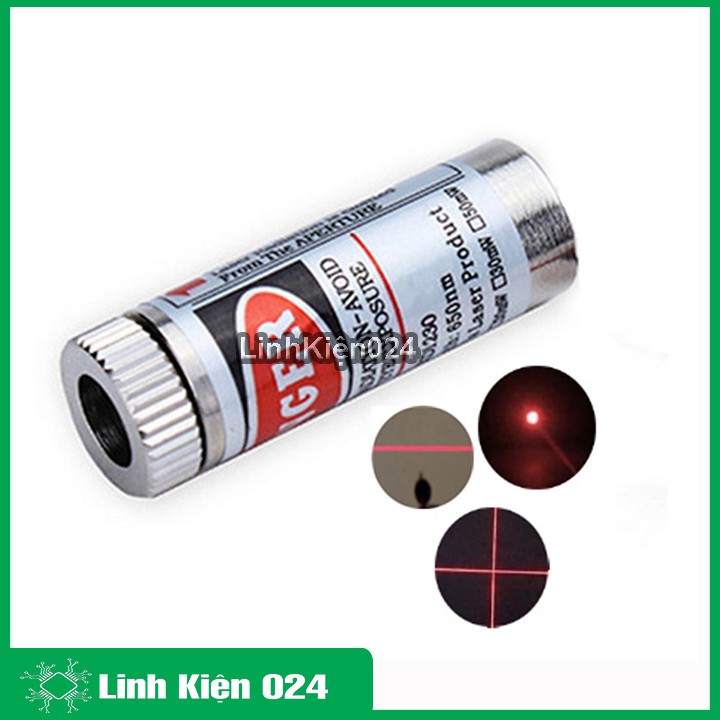 Đầu Phát Laser HLM1230 5mW 650nm