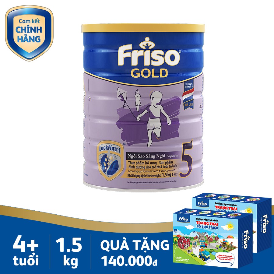 Sữa bột Friso Gold LockNutri 5 1.5kg