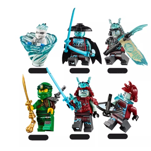 Đồ Chơi Lắp Ráp Kiểu LEGO Ninjago Mô Hình Người Máy Lloyd’s Titan Mech 4020 Ninja Blocks Series Với 929 Mảnh Ghép