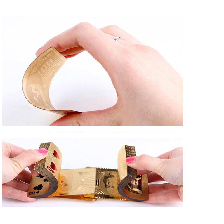 Bộ Bài Tây Mạ Vàng May Mắn Tài Lộc - SỈLẺLONGBIÊN