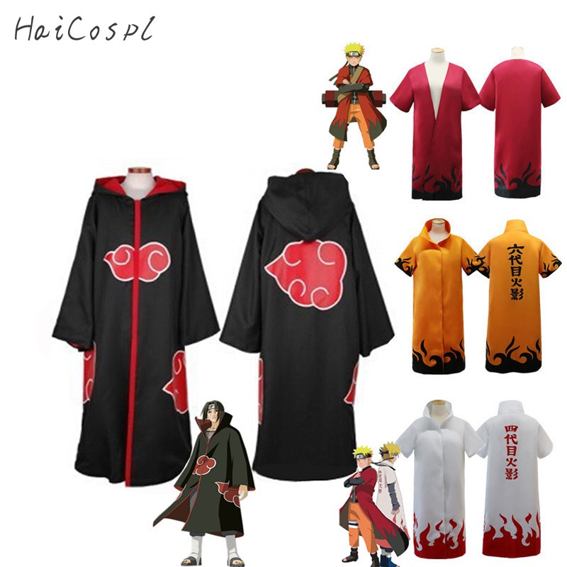 Áo Choàng Hóa Trang Nhân Vật Uchiha Itachi Phim Naruto