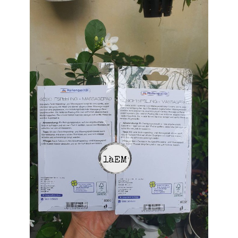 Miếng rửa mặt Silicon EBELIN- Đức | BigBuy360 - bigbuy360.vn