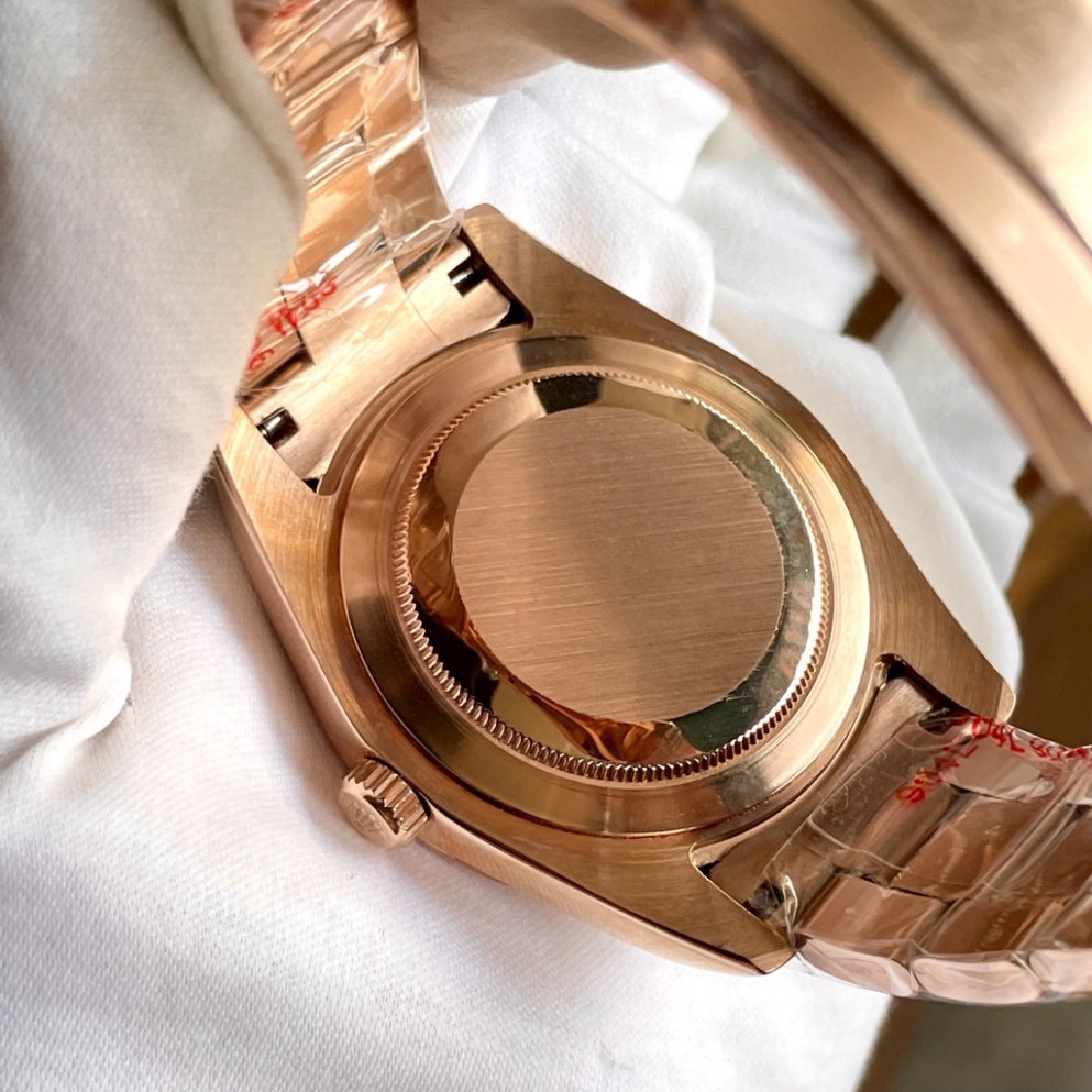 Đồng Hồ Nam RoLex Sapphire RA33 Mặt NÂU Day-Date Máy cơ Automatic Nhật Chống xước Tuyệt Đối