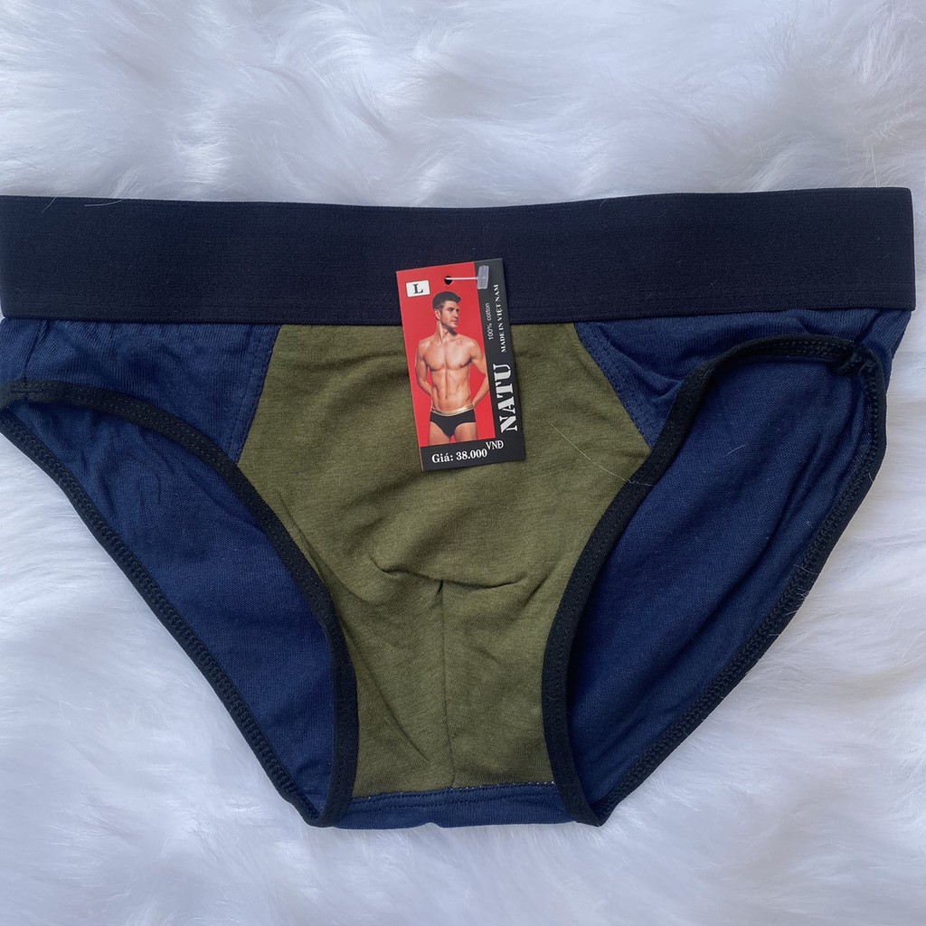 Bộ 3 quần sịp nam thun cotton 2 chiều giá tại xưởng (ảnh thật 100%)