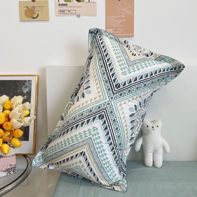Chăn ga gối cotton ❤️ poly Mượt Decor chăn ga gối cotton Hàn Quốc đủ màu đủ size miễn phí bo chun