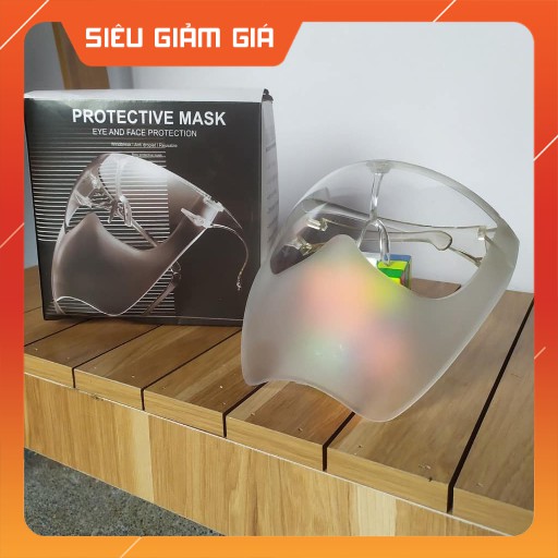 [RẺ VÔ ĐỊCH] Combo 2 Kính Chống Giọt Bắn NHÁM FACE SHIELD LOẠI 1 Phòng Chống Dịch HỘP Như Hình, Chống Bụi Và Dầu Chiên