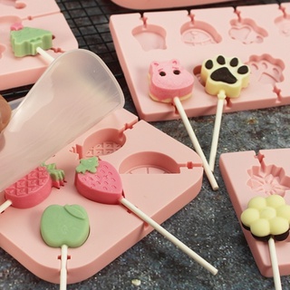 Khuôn làm kẹo mút silicone khuôn cakepop