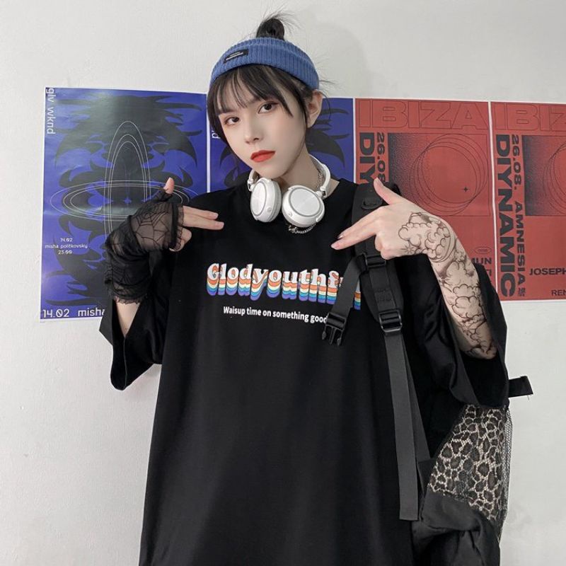 Áo thun❤Có size tay lỡ unisex Glodyouthful