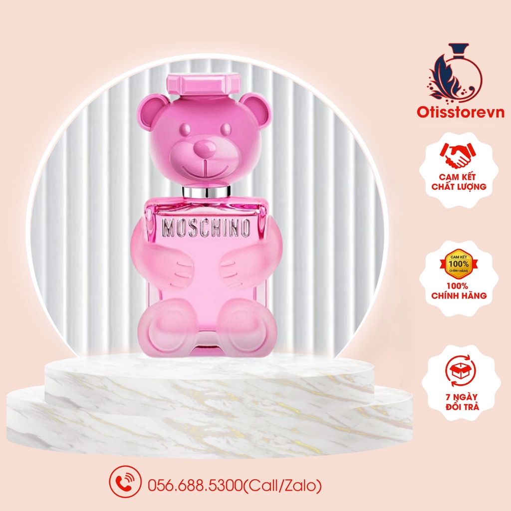 Nước Hoa Nữ Mos.chino Toy 2 Bubble Gum (Gấu Hồng) 10ml
